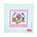 Favorite Things Gardening needlepoint canvas