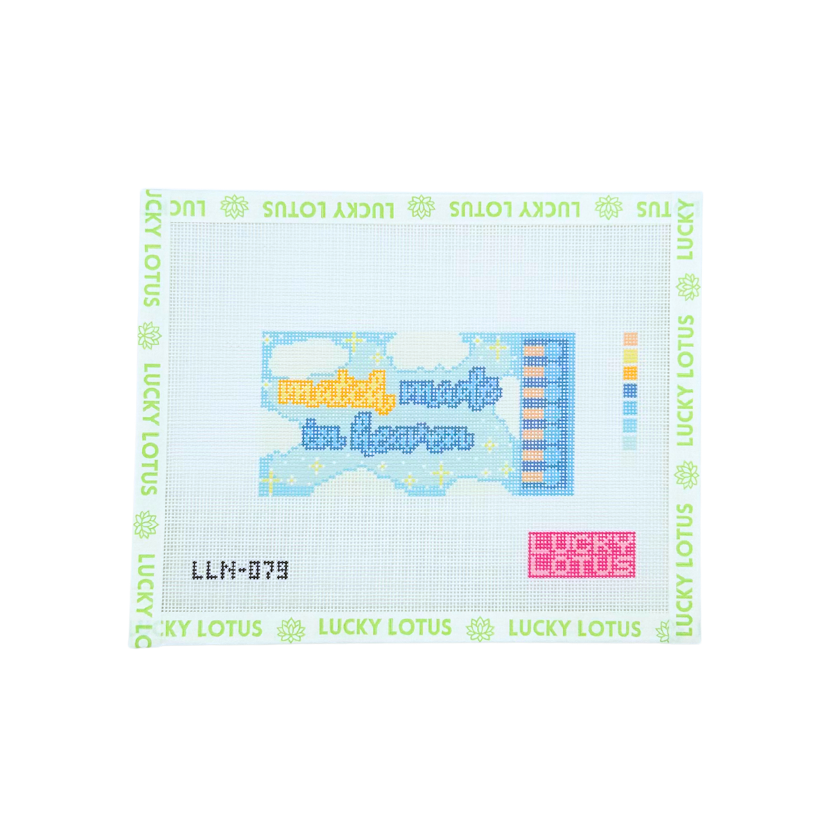 Match Made in Heaven Matchbook needlepoint canvas