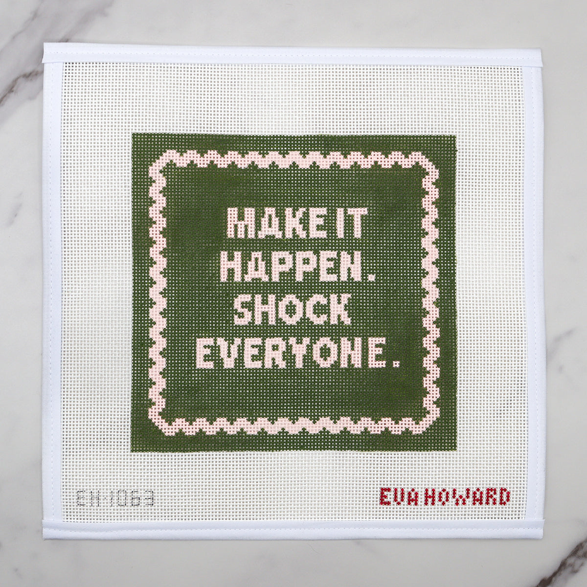 Make It Happen Needlepoint Canvas
