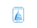 Passport Stamp - D.C. - Audrey Wu Designs