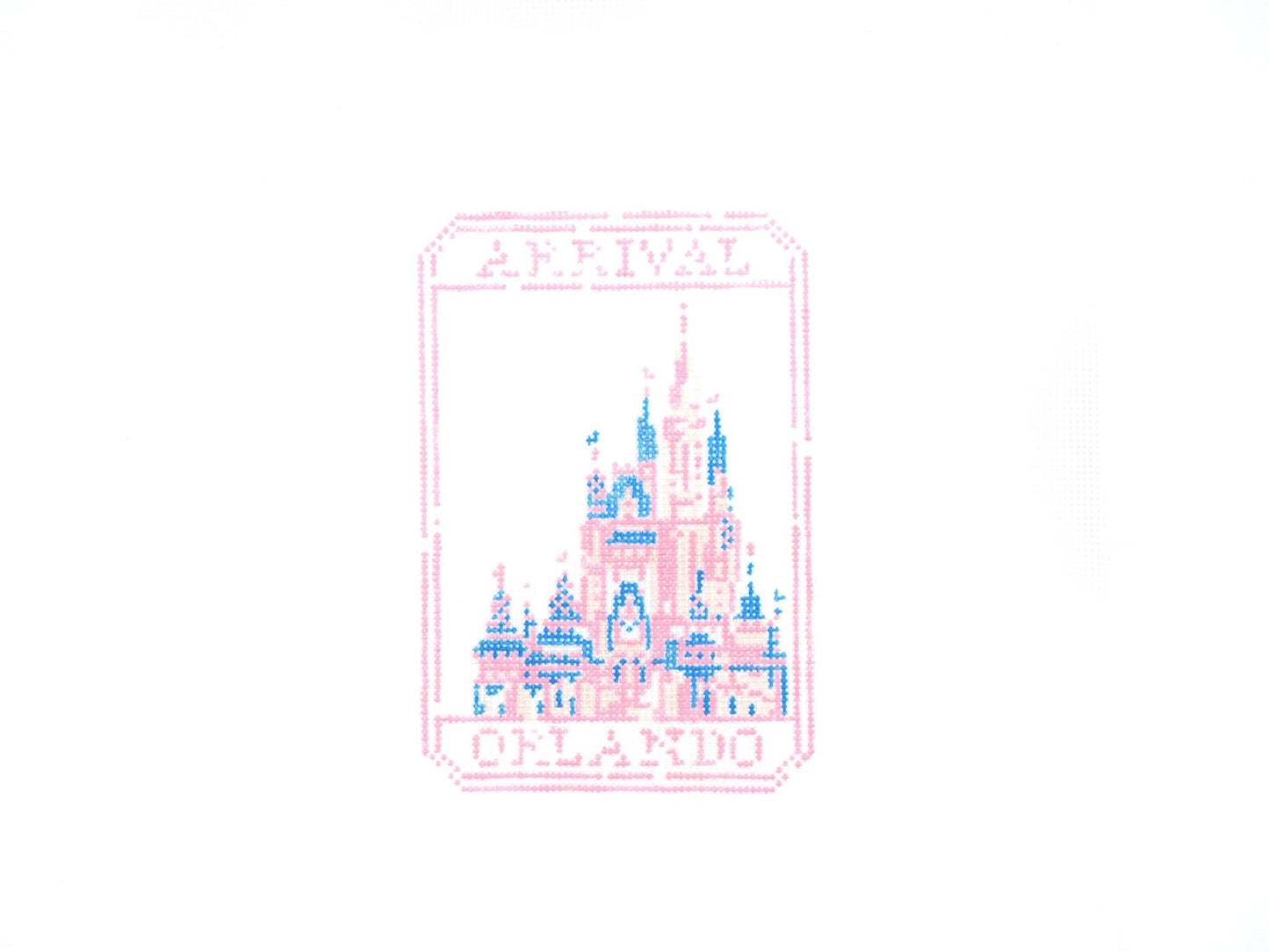 Passport Stamp - Orlando - Audrey Wu Designs