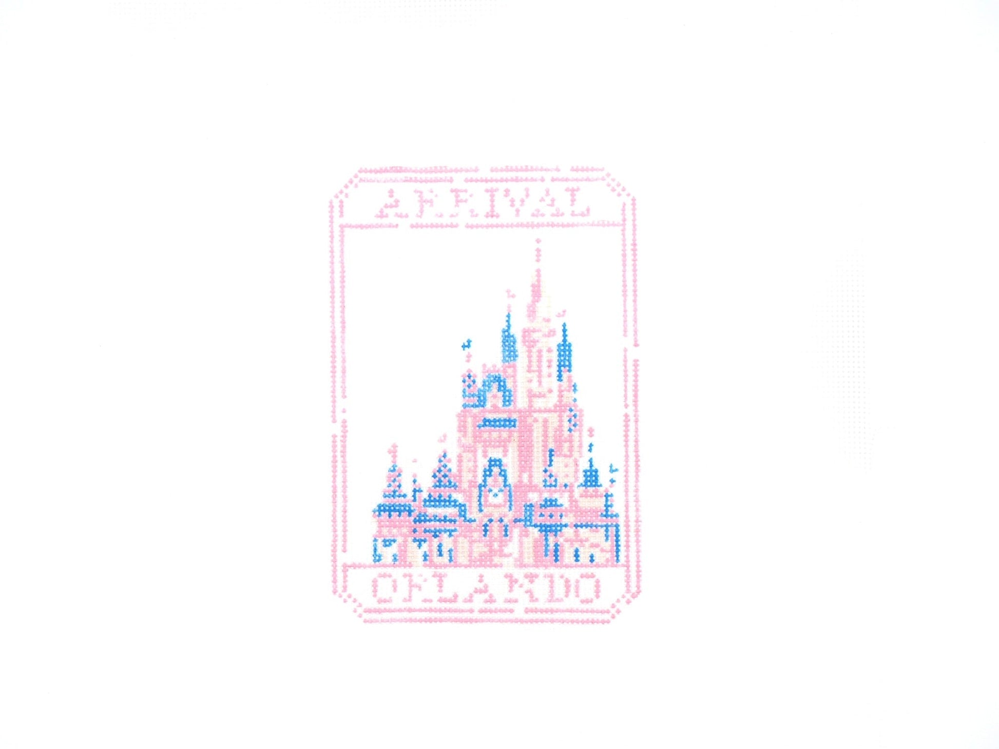 Passport Stamp - Orlando - Audrey Wu Designs