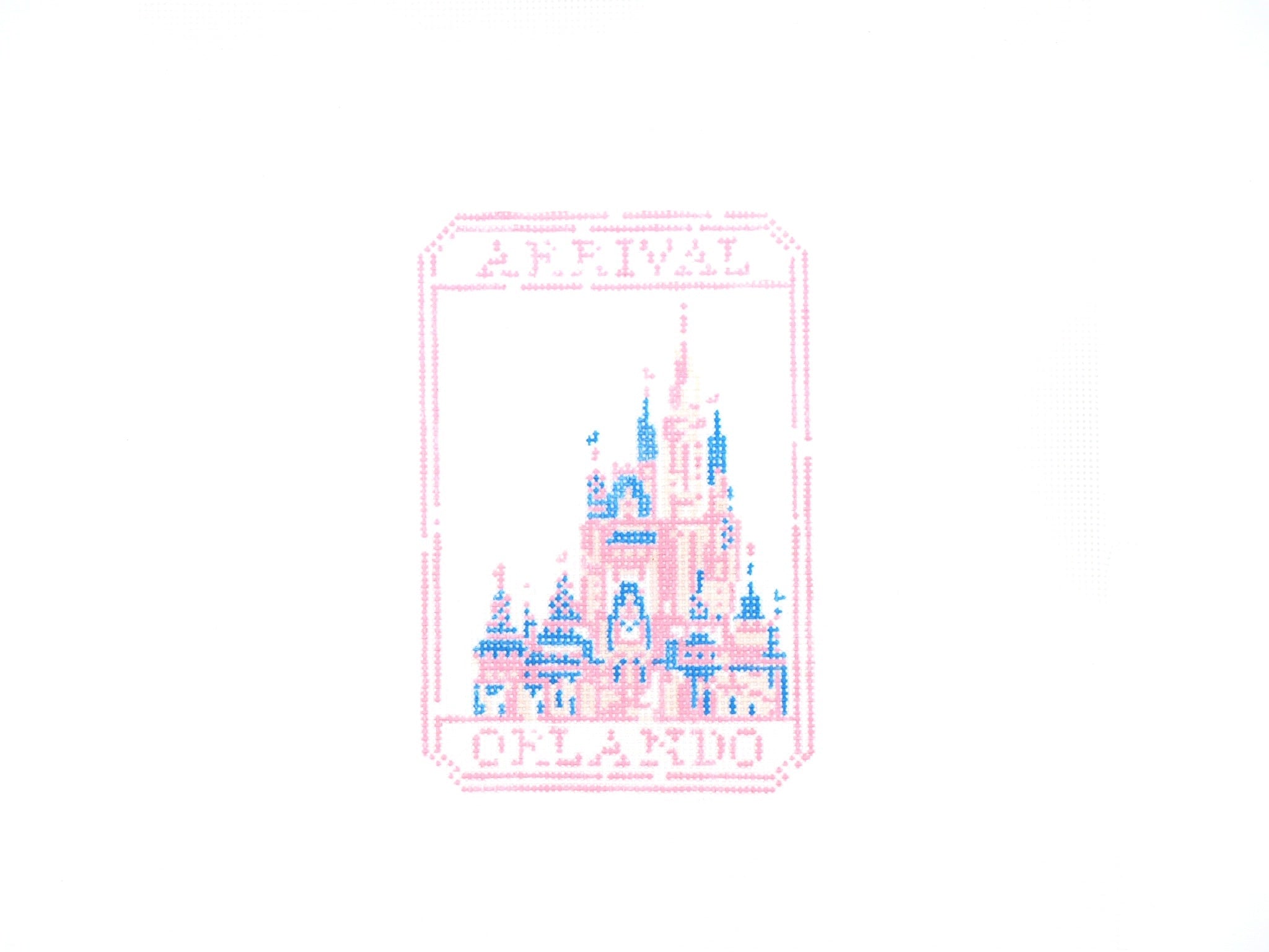 Passport Stamp - Orlando - Audrey Wu Designs