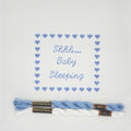 Shhh Baby Sleeping - Blue