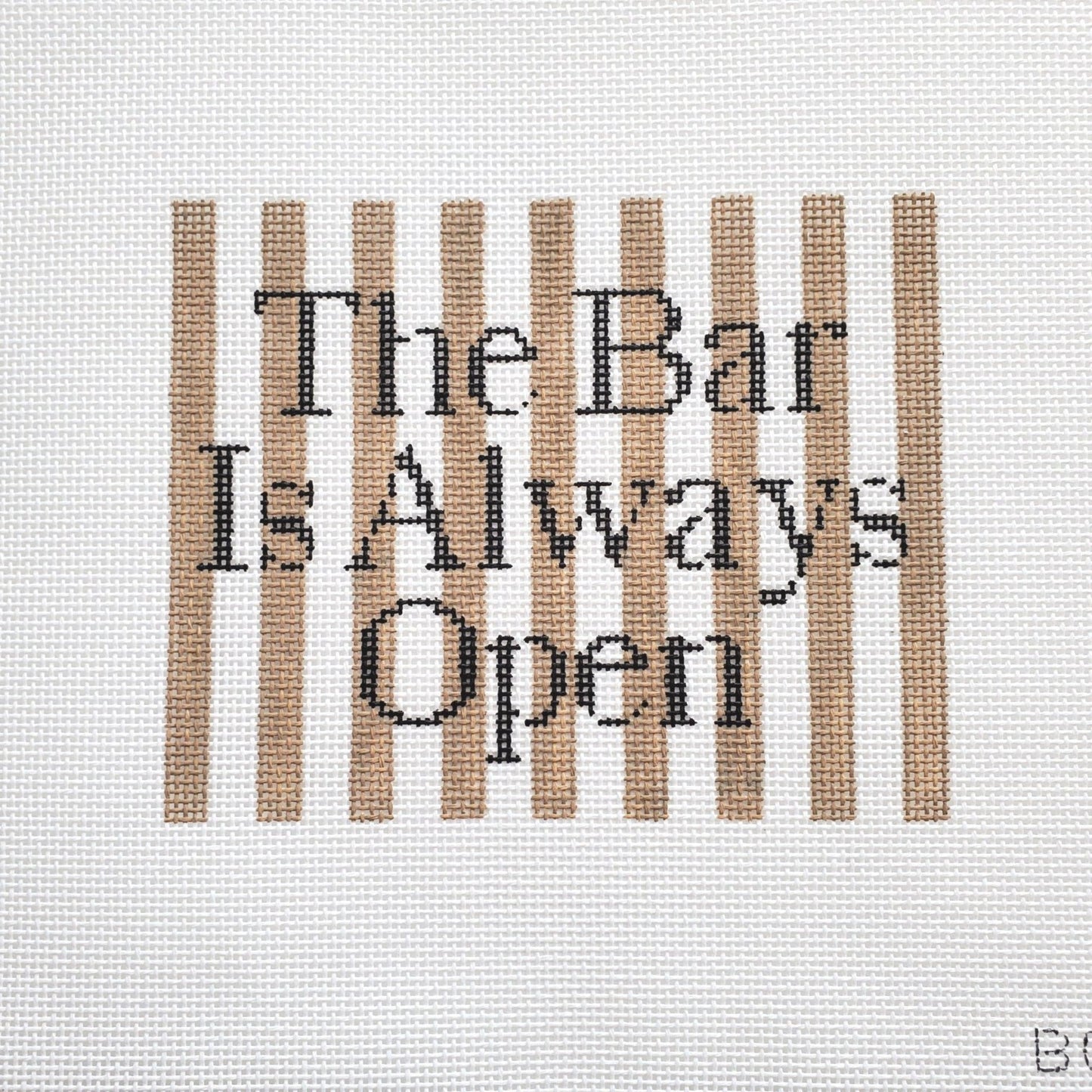 The Bar Is Always Open