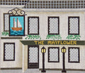 The Mayflower Pub needlepoint canvas