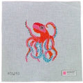 Octopus needlepoint canvas by August Design Works