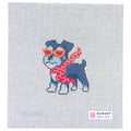 Bougie Schnauzer Needlepoint Canvas
