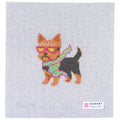 Bougie Yorkie Needlepoint Canvas