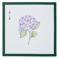 Purple Hydrangea needlepoint canvas