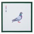 Pigeon needlepoint canvas