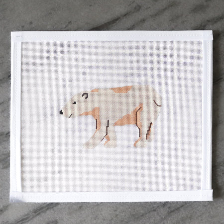 Polar Plunge Needlepoint Canvas