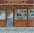 Bookstore (6x6) needlepoint canvas