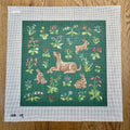 Cluny Rabbits and Hound, Chair Seat - 13 mesh