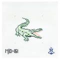 Florida Alligator needlepoint canvas