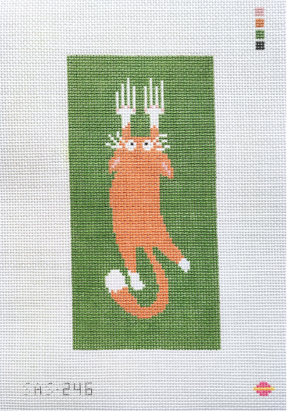 Orange Cat Tapestry