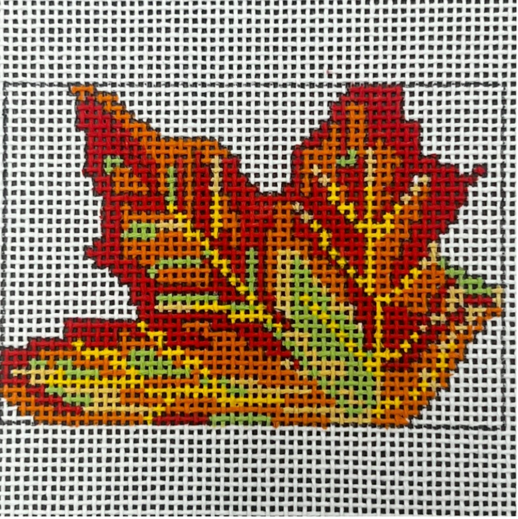 Fall Leaf Luggage Tag