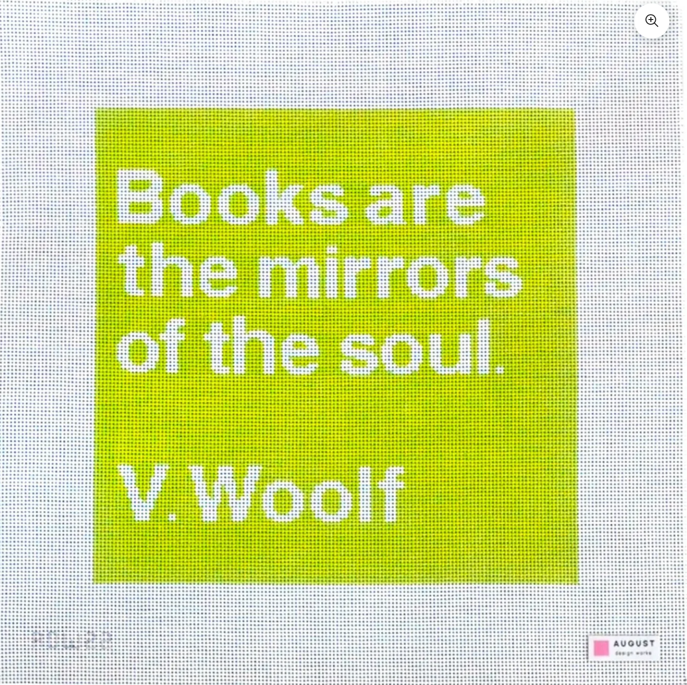 Mirrors of the Soul - Library Series Needlepoint Canvas