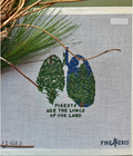 Lungs of Our Land (Forest Lungs) Needlepoint Canvas