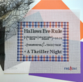 Hallows Eve Rule Needlepoint Canvas