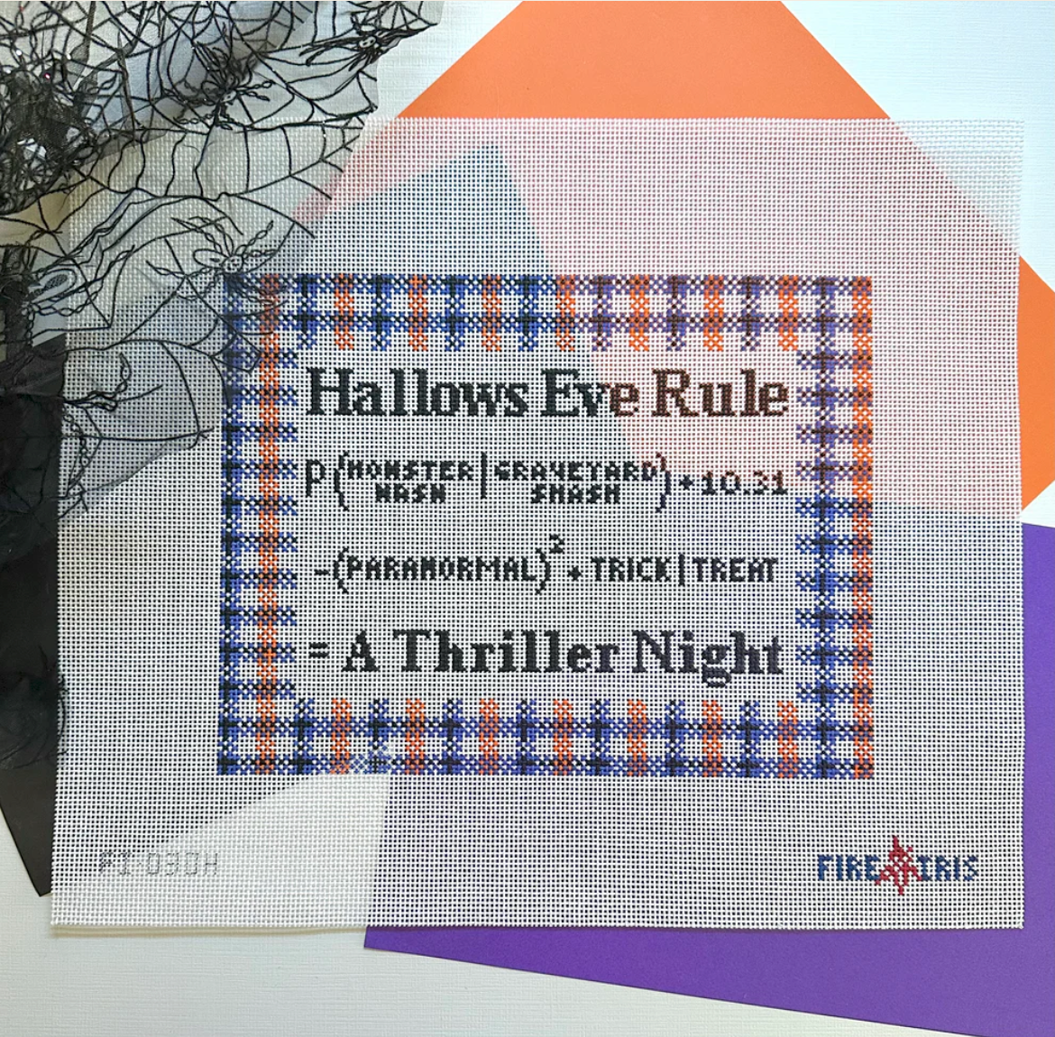 Hallows Eve Rule Needlepoint Canvas