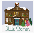 Little Women Winter Needlepoint Canvas