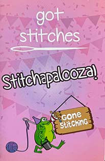 Got Stitches Stitchapalooza needlepoint accessory
