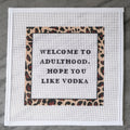 Adulthood - Vodka Needlepoint Canvas