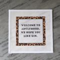 Adulthood - Gin Needlepoint Canvas