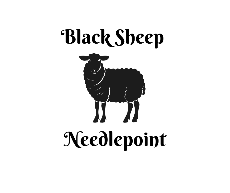 Black Sheep Needlepoint Gift Card