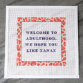 Adulthood - Xanax Needlepoint Canvas
