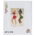 Teen Cheerleading Movie Poster Needlepoint Canvas