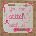 You Can Stitch With Us, Pink