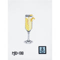 French 75 needlepoint canvas