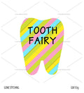 Striped Tooth Fairy Pillow needlepoint canvas