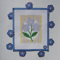 Forget Me Not Needlepoint Canvas