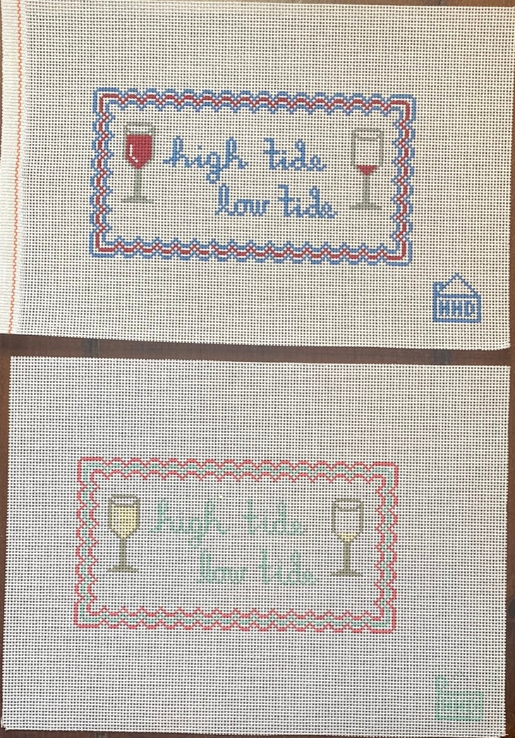 High Tide, Low Tide Red wine-reds and blue