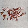 Chinoiserie Dragon - Red