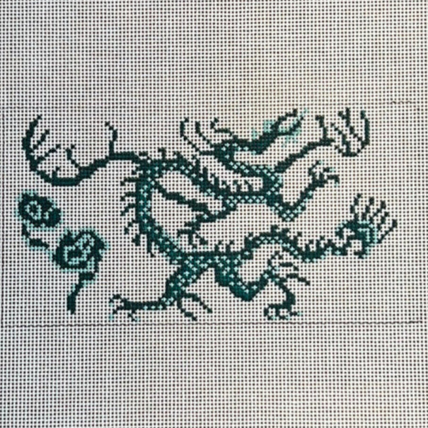 Chinoiserie Dragon - Green